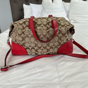 Coach Hadley Signature Satchel - Pre Loved